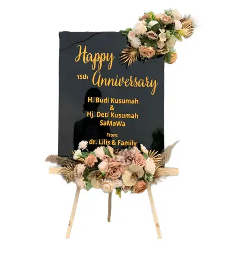 Papan Bunga Akrilik Golantepus